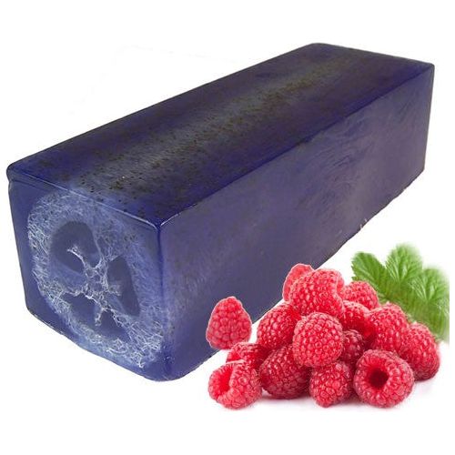 Loofah Soap Loaf - A Right Raspberry Rub - Ashton and Finch