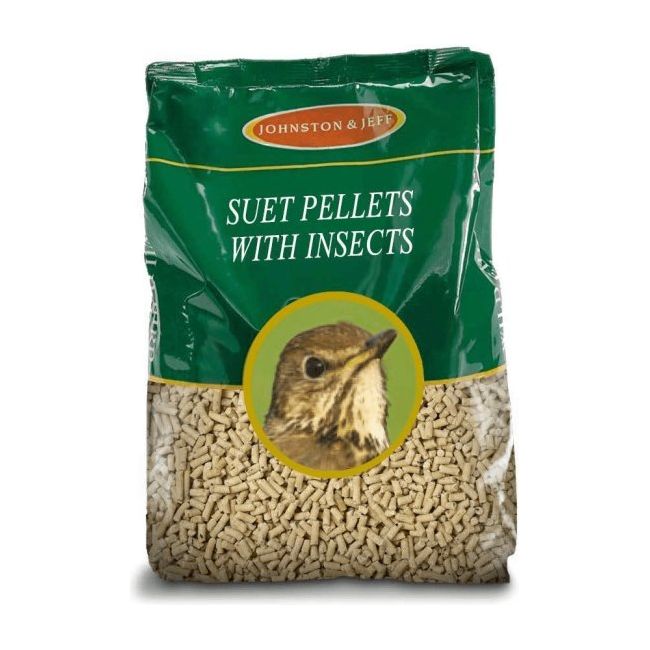 Johnston & Jeff Suet Pellets with Insects 12.55kg - Ashton and Finch