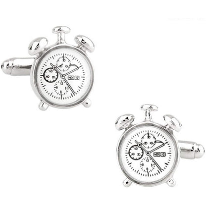 Alarm Clock Cufflinks  | Ashton and Finch