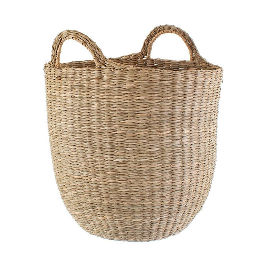 Woven Seagrass Storage Basket - Ashton and Finch