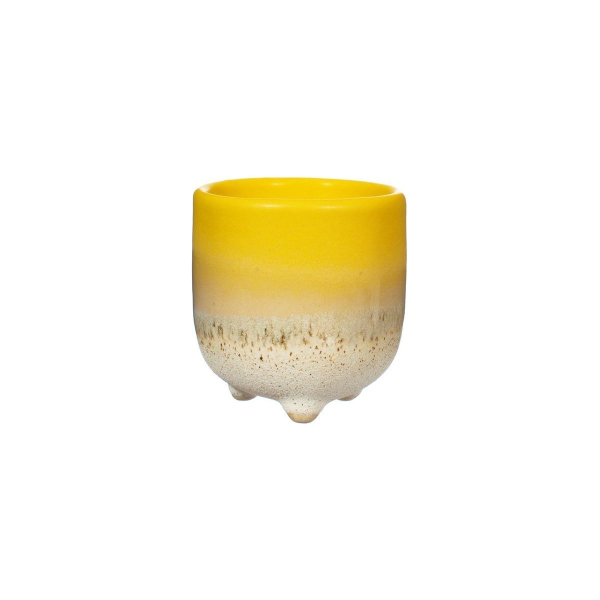 Mojave Glaze Yellow Glaze Egg Cup - Ashton and Finch
