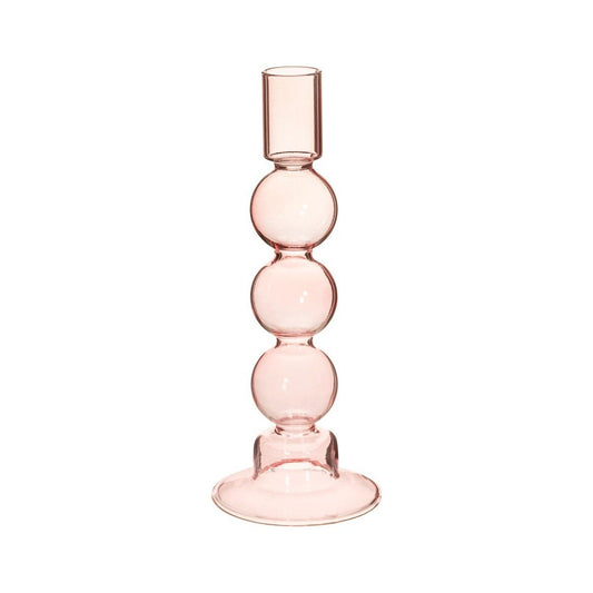 Bubble Candleholder Pink - Ashton and Finch