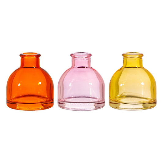 Warm Toned Mini Bud Vases - Set of 3 - Ashton and Finch