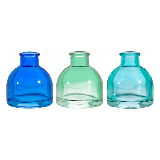 Cool Toned Mini Bud Vases - Set of 3 - Ashton and Finch