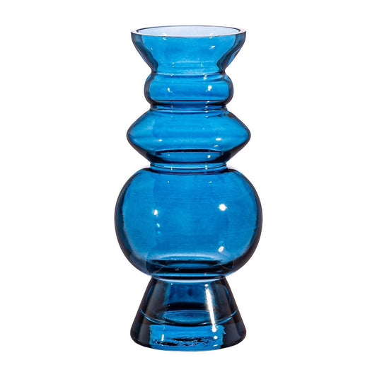 Selina Glass Vase Blue - Ashton and Finch