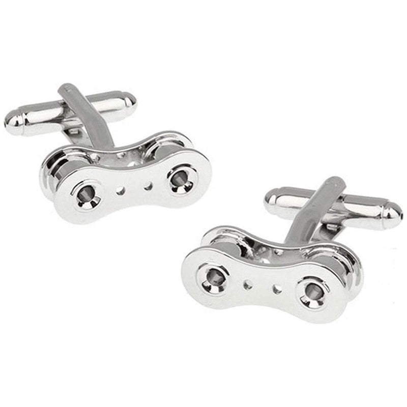 Bike Chain Link Cufflinks