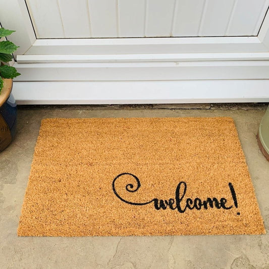 Coir Doormat Welcome 40x60cm - Ashton and Finch