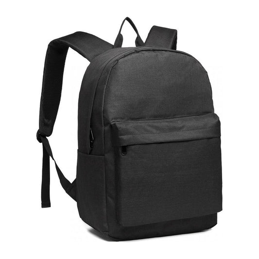 Large Functional Basic Backpack - Black - Ashton and Finch