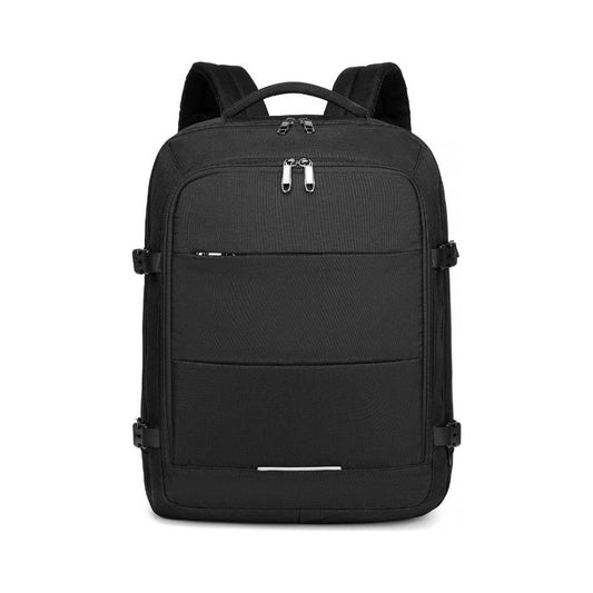 Multi-Level High-Capacity Cabin Bag Travel Backpack - Black - Ashton and Finch