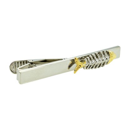 Fish Bones Tie Clip  | Ashton and Finch