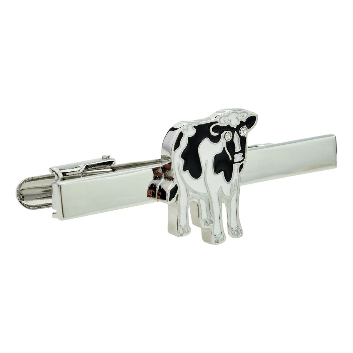 Friesian Dairy Cow Tie Clip  | Ashton and Finch