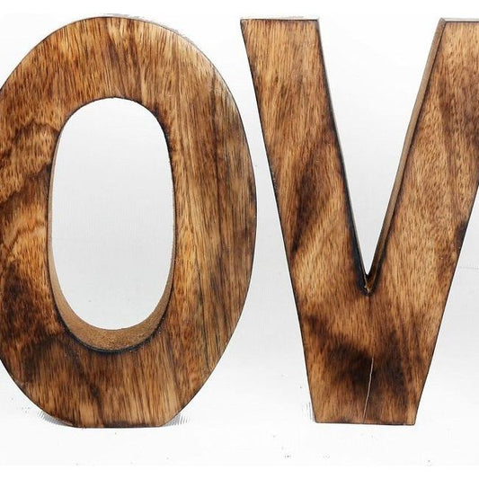 LOVE Wooden Letters Sign - Ashton and Finch