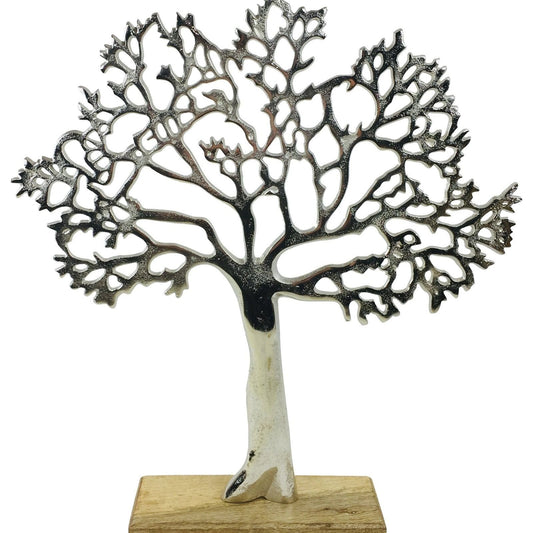 Large Silver Tree Ornament 42cm - Ashton and Finch