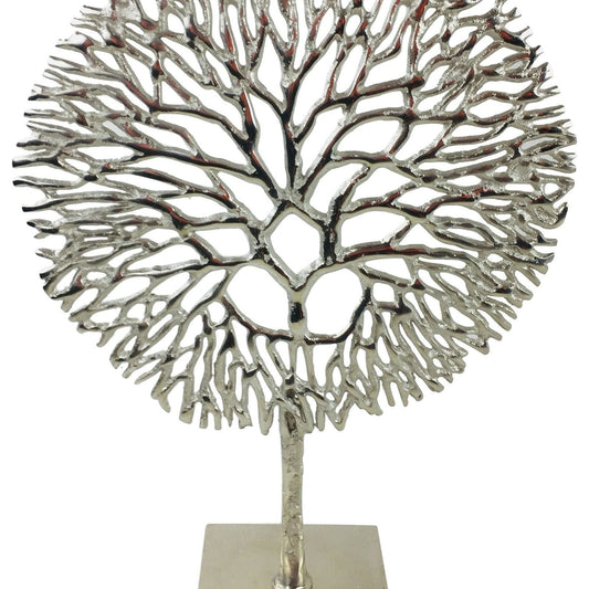 Silver Coral Sculpture - Ashton and Finch