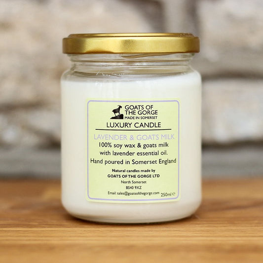 Goats Milk Lavender Candle - Ashton and Finch