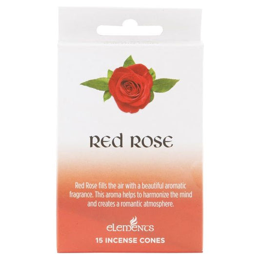 Red Rose Incense Cones - Ashton and Finch