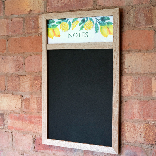 Chalkboard with Lemon Design - Ashton and Finch