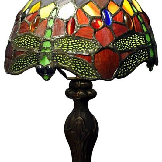 Red Dragonfly Tiffany Lamp - Ashton and Finch
