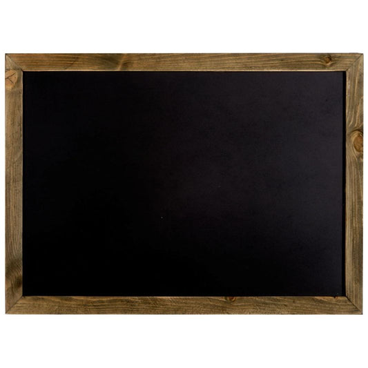 Wooden Edge Blackboard 71 x 50 x 1 cm - Ashton and Finch