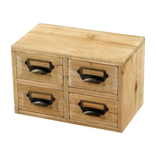 Storage Drawers (4 drawers) 25 x 15 x 16 cm - Ashton and Finch