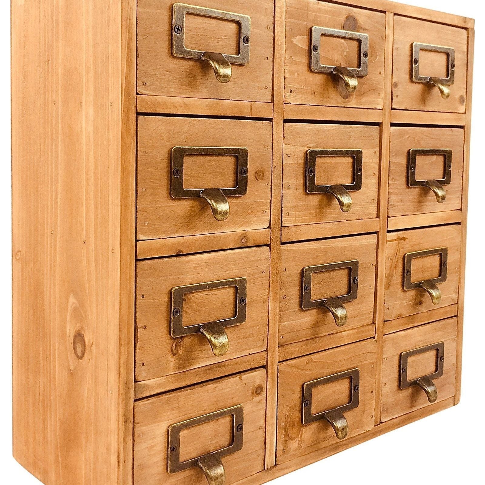 Storage Drawers (12 drawers) 35 x 15 x 34cm - Ashton and Finch
