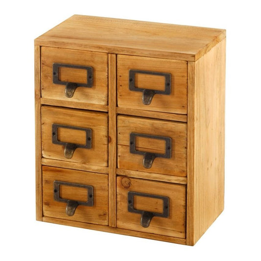 Storage Drawers (6 drawers) 23 x 15 x 27cm - Ashton and Finch