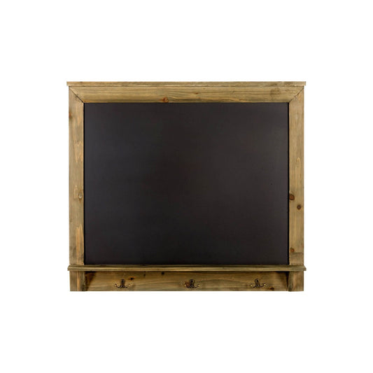 Blackboard with 3 Hooks 79 x 70cm - Ashton and Finch