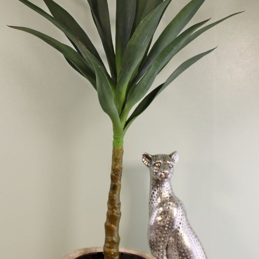 Artificial Single Trunk Yucca Tree, 80cm - Ashton and Finch