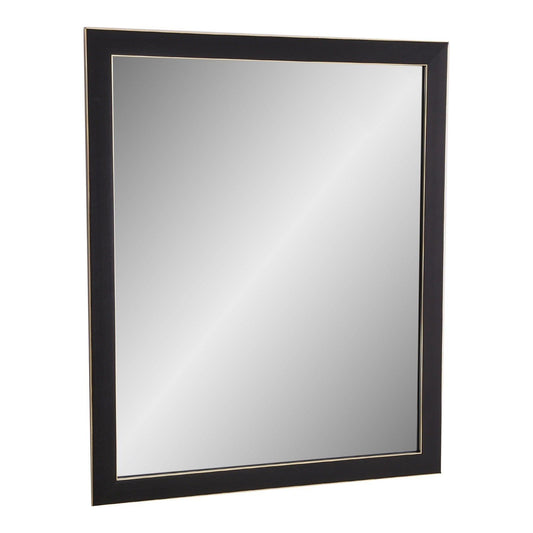 Black And Gold Edged Mirror - Ashton and Finch
