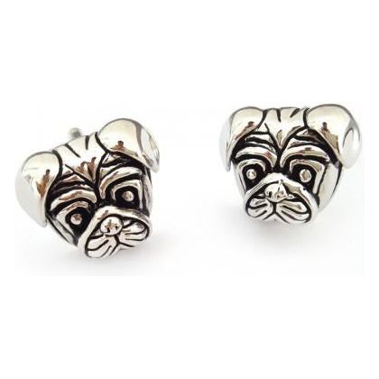 Pug Dog Cufflinks  | Ashton and Finch