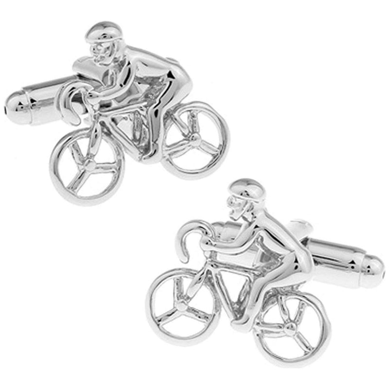 Racing Cyclist Cufflinks