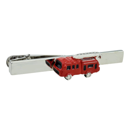 Red Fire Engine Tie Clip  | Ashton and Finch