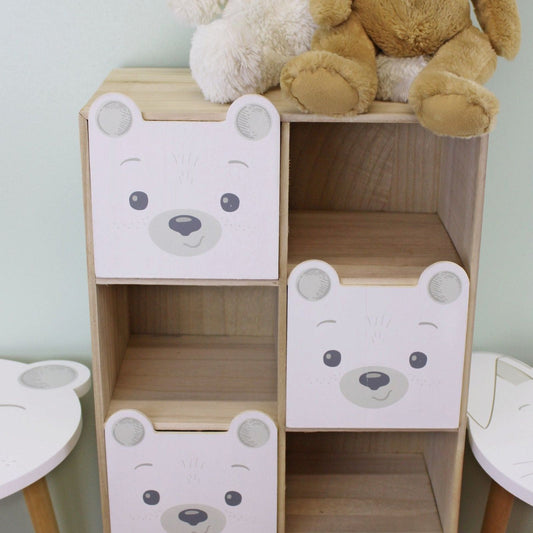 Baby Bear Four Drawer Storage Unit - Ashton and Finch