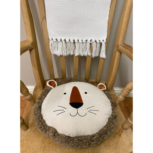 Lion Face Scatter Cushion 40cm - Ashton and Finch