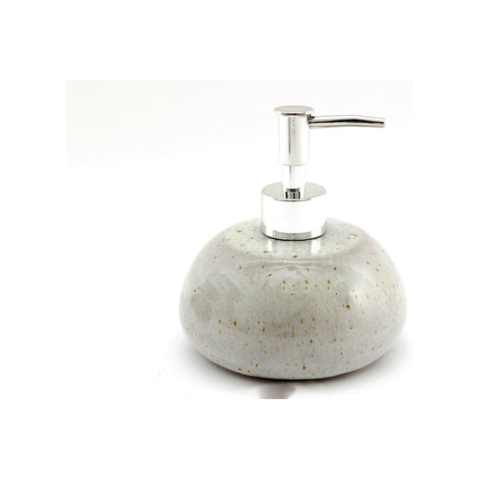 Taupe Ceramic Soap Dispenser - Ashton and Finch