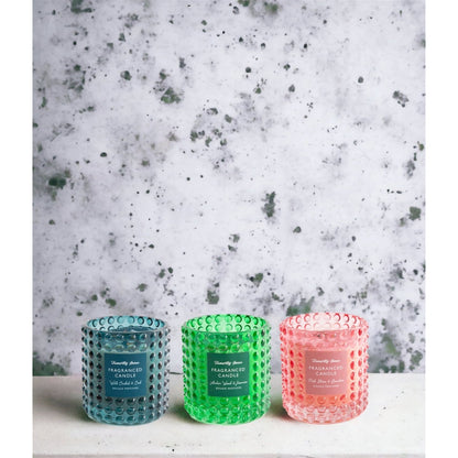Bobbled Glass Candles - Ashton and Finch