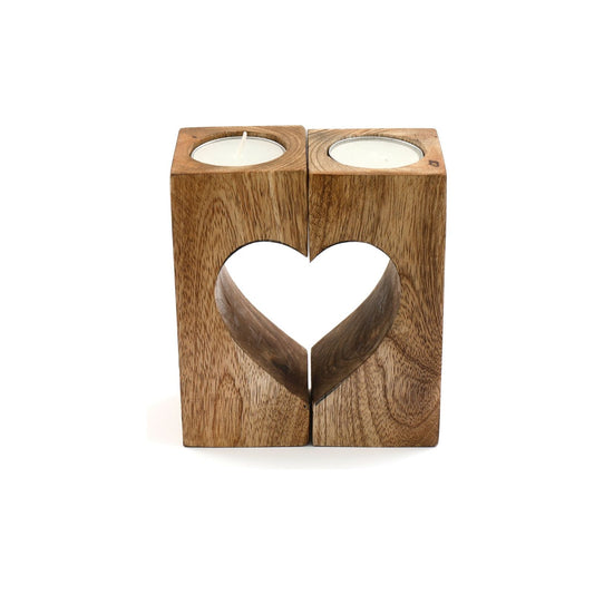 Cut-Out Heart Tealight Holders - Ashton and Finch