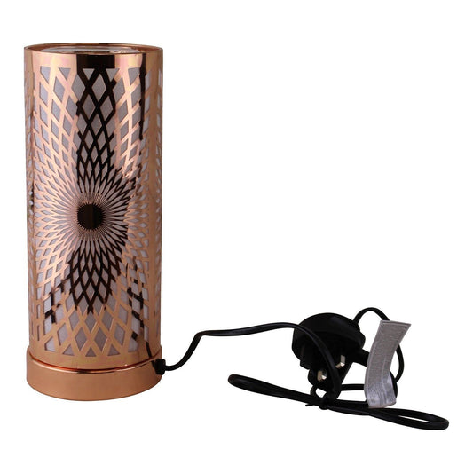 Kaleidoscope Design Colour Changing LED Lamp & Aroma Diffuser in Rose Gold - Ashton and Finch