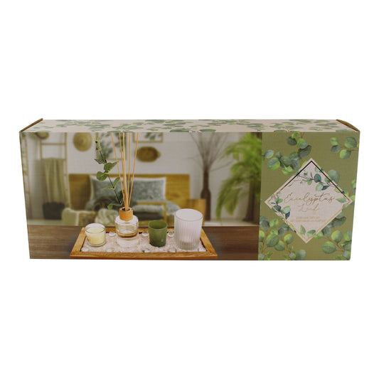 Eucalyptus Diffuser and Candle Gift Set - Ashton and Finch