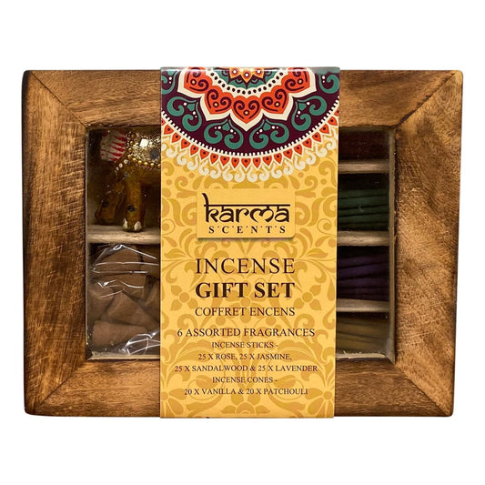 Karma Incense Gift Box With Lid - Ashton and Finch