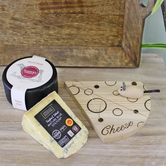 Handcrafted Cheese Board With Wire And Mouse - Ashton and Finch