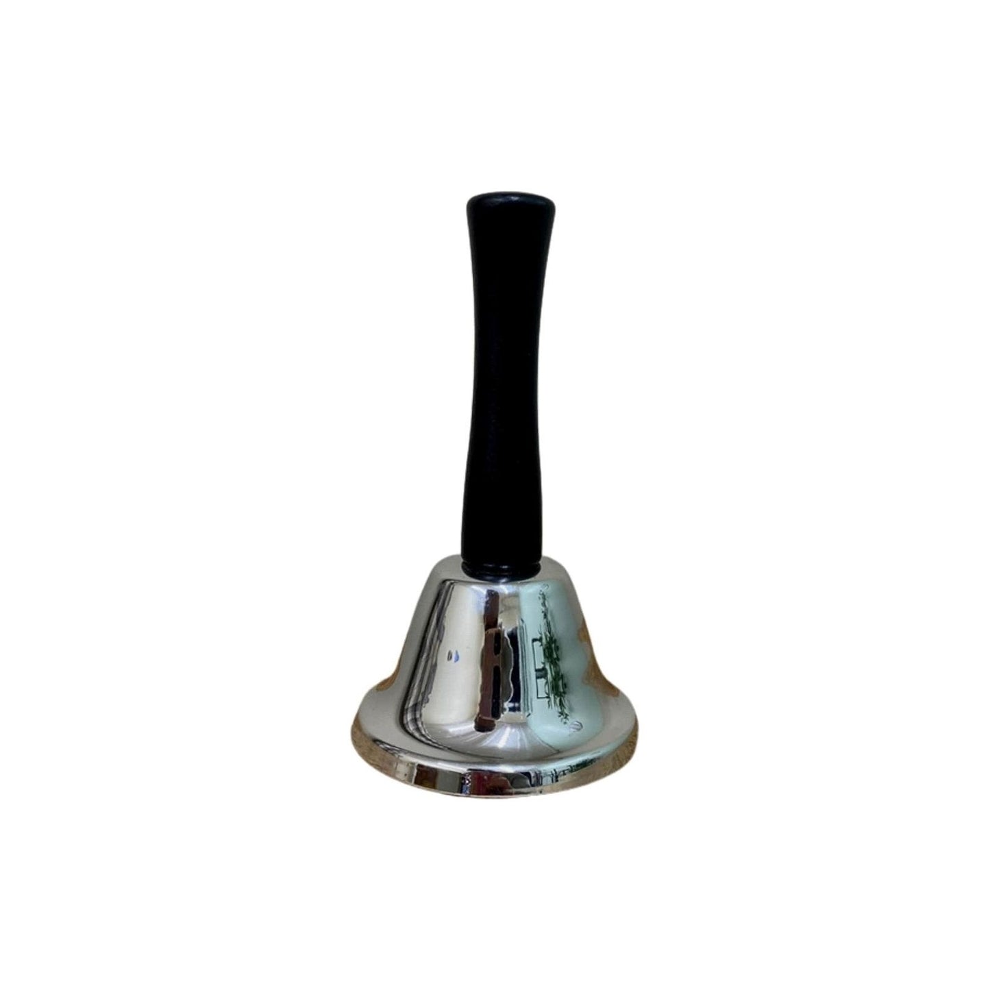 Classic Hand Bell, Black & Silver - Ashton and Finch