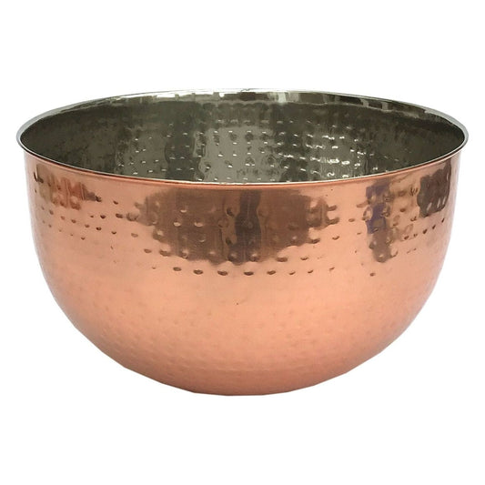 Large Hammered Copper Coloured Bowl - Ashton and Finch