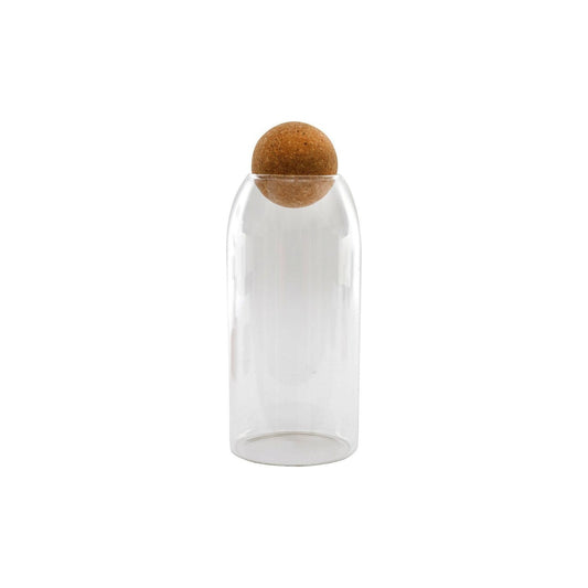 Glass Canister With Cork Stopper 26cm - Ashton and Finch