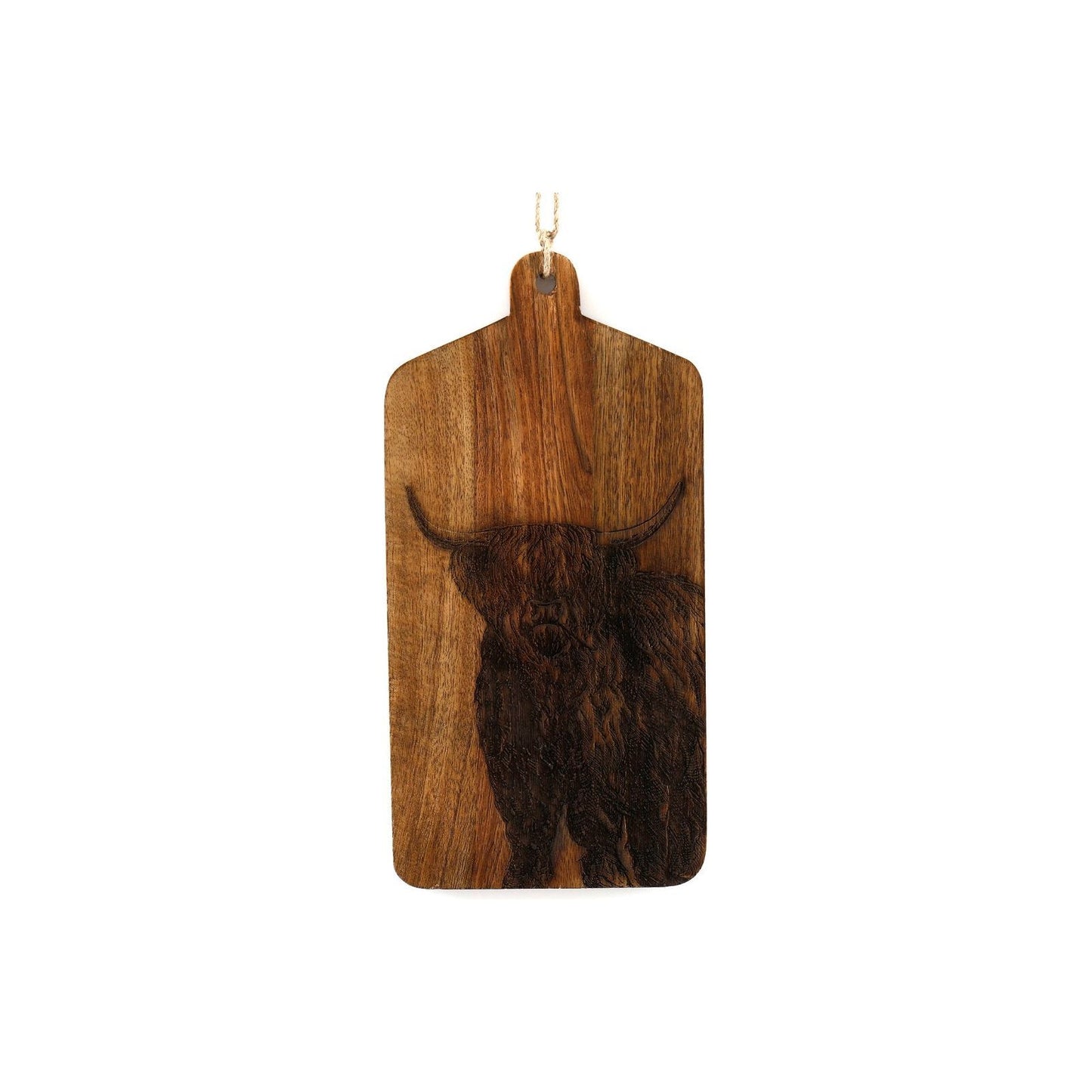 Highland Cow Engraved Wooden Cheese Board - Ashton and Finch