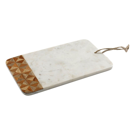 Marble and Wood Patterned Chopping Board - Ashton and Finch