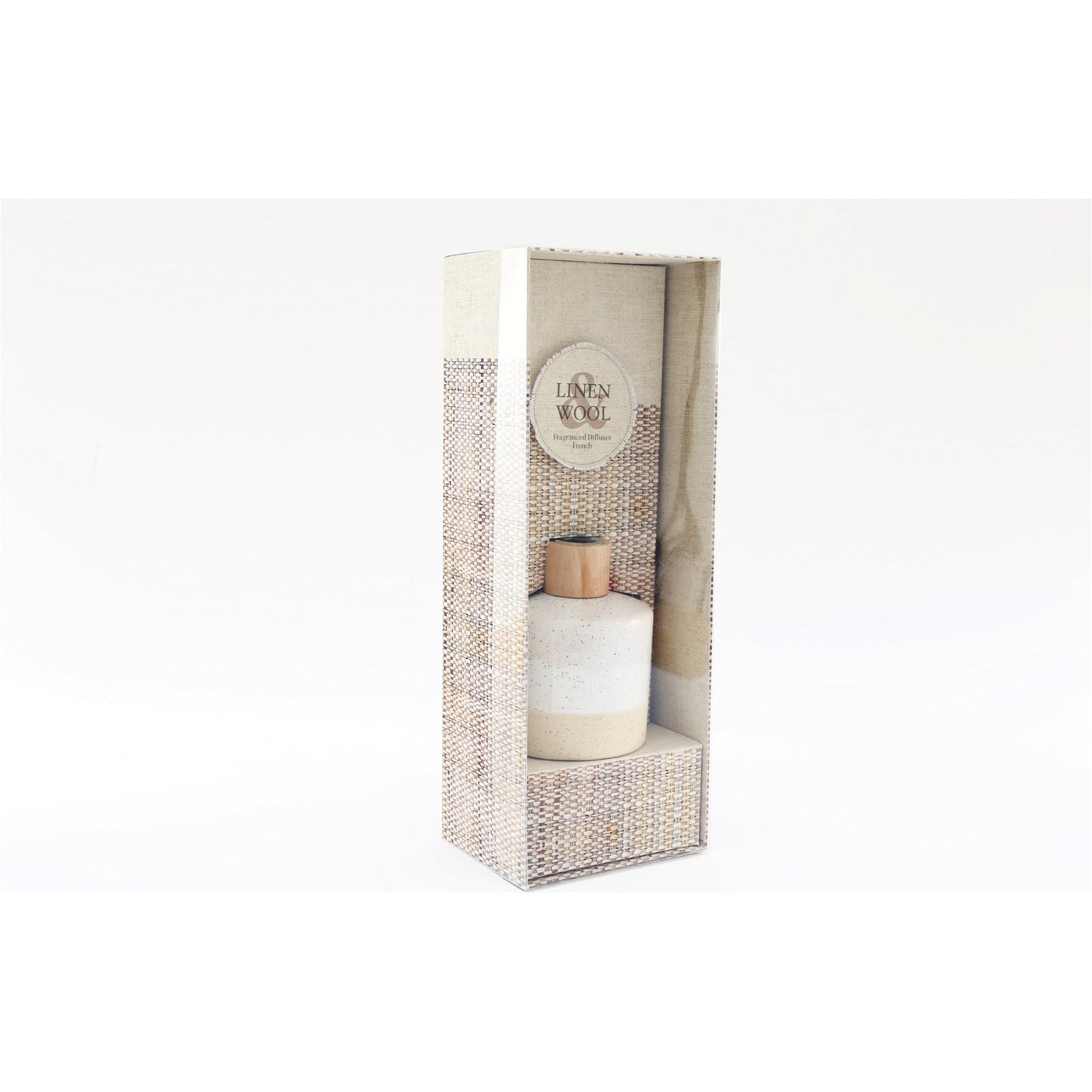 Ceramic Reed Diffuser Linen Wool - Ashton and Finch