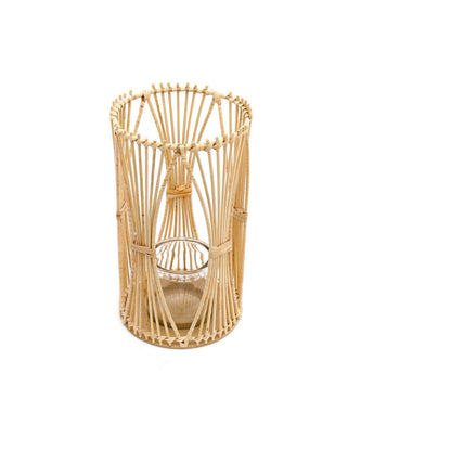 Rattan Candle Holder Large - Ashton and Finch