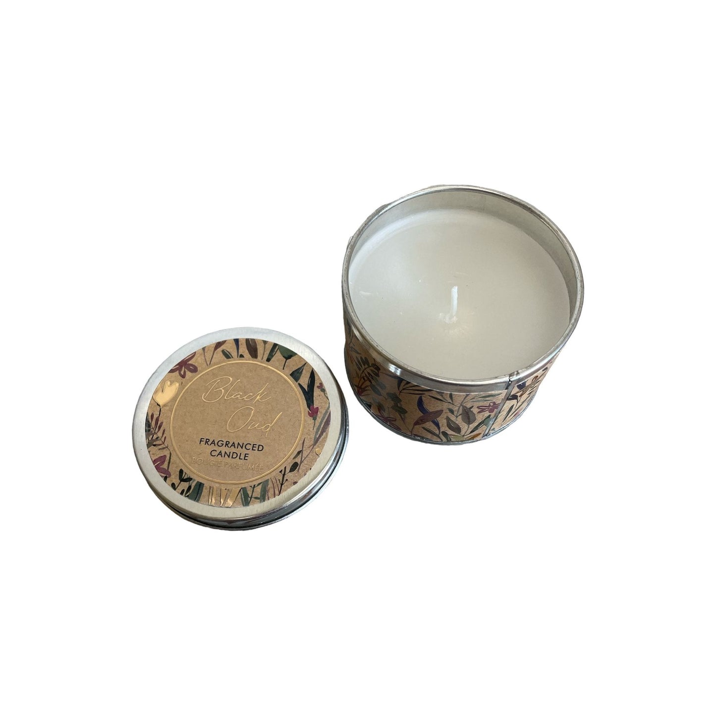 Scented Leaf Tin Candle, Pack of 12 - Ashton and Finch