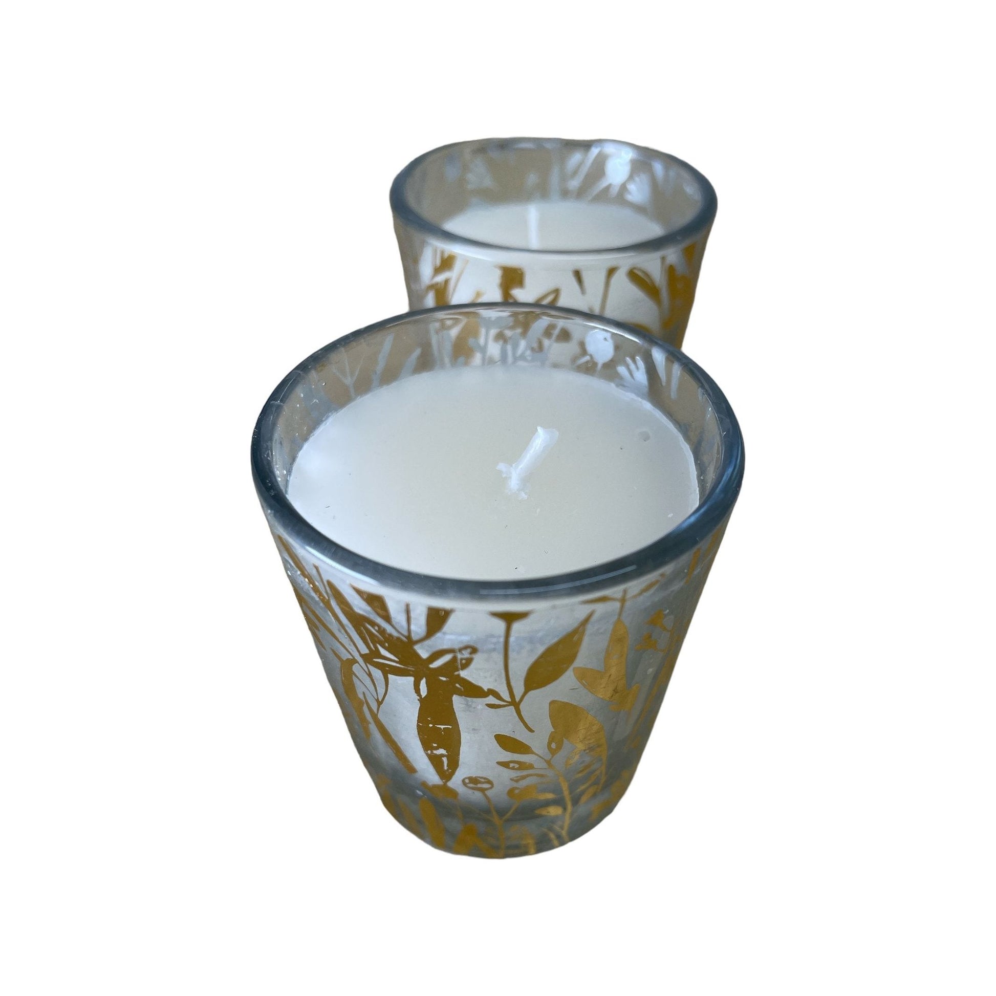 Scented Leaf Votive Candles, Pack of 2 - Ashton and Finch